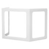 Officesource SafeGuard Barrier Collection Tri-Fold Screen w/Window and Clear Side Panels - 20" x 24" Window APCB2024CS